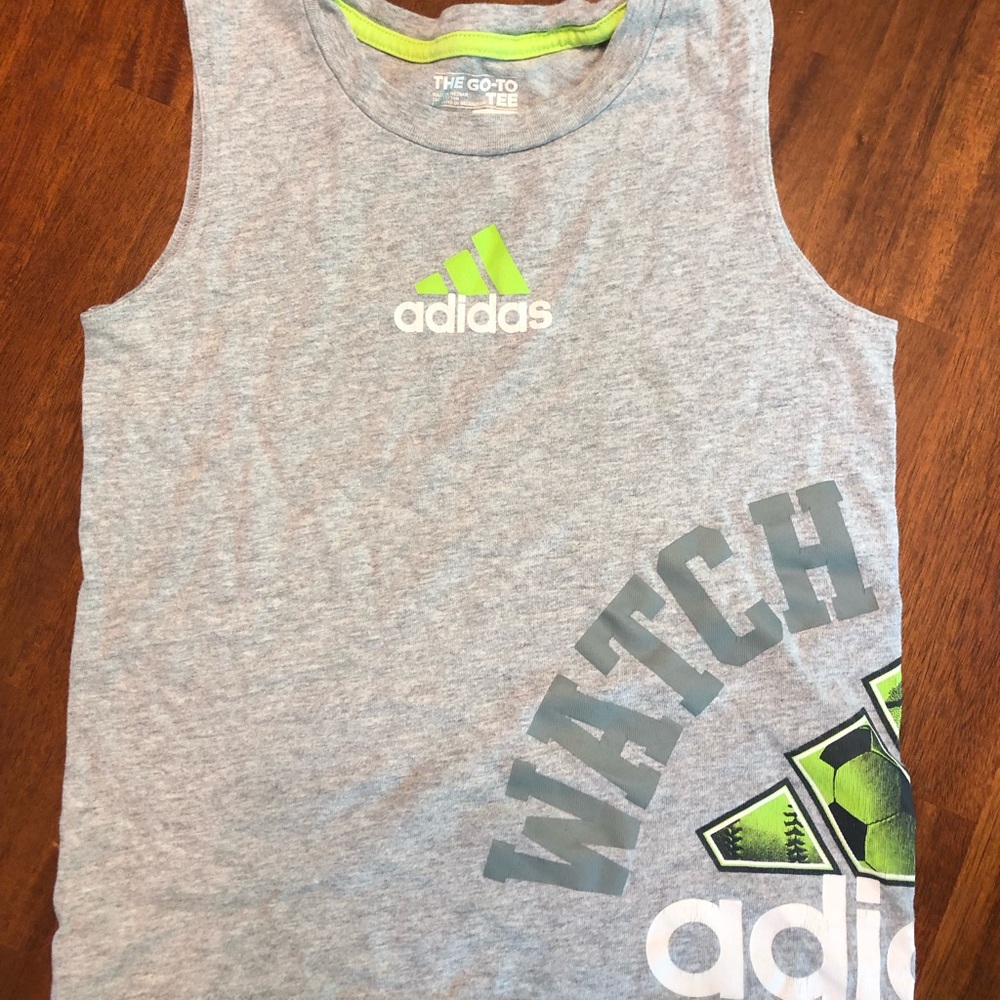Adidas muscle shirt